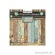 Artikelbild des Artikels “Stamperia Scrapbooking Pad - Fortune Backgrounds, 20,3 x 20,3 cm “