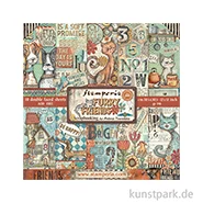 Artikelbild des Artikels “Stamperia Scrapbooking Pad - Furry Friends, 30,5 x 30,5 cm “