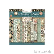 Artikelbild des Artikels “Stamperia Scrapbooking Pad - Gardens of Time Backgrounds, 20,3 cm “