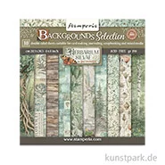 Artikelbild des Artikels “Stamperia Scrapbooking Pad - Herbarium Silvae Backgrounds, 20,3 cm “