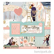 Artikelbild des Artikels “Stamperia Scrapbooking Pad - Love Story, 30,5 x 30,5 cm, 22 Blatt “
