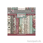 Artikelbild des Artikels “Stamperia Scrapbooking Pad - Master of Magic Backgrounds, 20,3 cm “