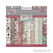 Artikelbild des Artikels “Stamperia Scrapbooking Pad - Master of Magic Backgrounds, 30,5 cm “