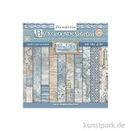 Artikelbild des Artikels “Stamperia Scrapbooking Pad - Silent Sea Backgrounds, 20,3 x 20,3 cm “