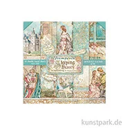 Artikelbild des Artikels “Stamperia Scrapbooking Pad - Sleeping Beauty, 15,24 x 15,24 cm “