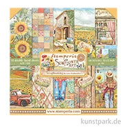 Artikelbild des Artikels “Stamperia Scrapbooking Pad - Sunflower Art, 30,5 x 30,5 cm “