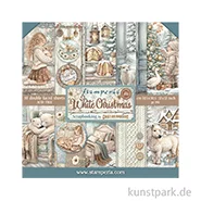 Artikelbild des Artikels “Stamperia Scrapbooking Pad - White Christmas, 30,5 x 30,5 cm “