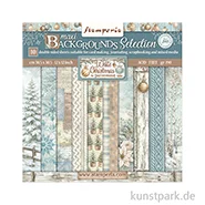 Artikelbild des Artikels “Stamperia Scrapbooking Pad - White Christmas Backgrounds, 30,5 cm “