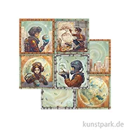 Artikelbild des Artikels “Stamperia Scrappapier - A New Beginning 4 Cards, 30,5 x 30,5 cm “