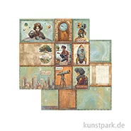 Artikelbild des Artikels “Stamperia Scrappapier - A New Beginning Mixed Cards, 30,5 x 30,5 cm “