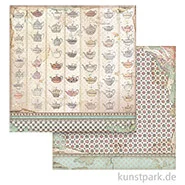 Artikelbild des Artikels “Stamperia Scrappapier - Alice Tea Cup Texture, 30,5x30,5 cm “