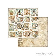Artikelbild des Artikels “Stamperia Scrappapier - Alterego Cups, 30,5 x 30,5 cm “