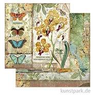 Artikelbild des Artikels “Stamperia Scrappapier - Amazonia Orchid and Butterfly, 30,5x30,5 cm “