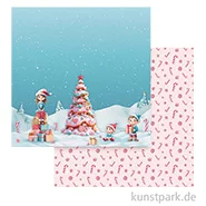 Artikelbild des Artikels “Stamperia Scrappapier - Candy Christmas Tree, 30,5 x 30,5 cm “