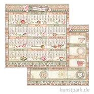 Artikelbild des Artikels “Stamperia Scrappapier - Casa Granada Calendar 30,5 x 30,5 cm “