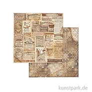 Artikelbild des Artikels “Stamperia Scrappapier - Coffee and Chocolate Labels, 30,5 x 30,5 cm “