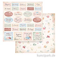 Artikelbild des Artikels “Stamperia Scrappapier - Create Happiness Oh la la Labels, 30,5 cm “