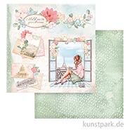 Artikelbild des Artikels “Stamperia Scrappapier - Create Happiness Oh la la Window, 30,5 cm “