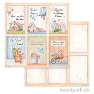 Artikelbild des Artikels “Stamperia Scrappapier - Create Happiness Welcome Home Cards, 30,5 cm “