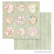 Artikelbild des Artikels “Stamperia Scrappapier - Create Happiness Welcome Home Clocks, 30,5 cm “