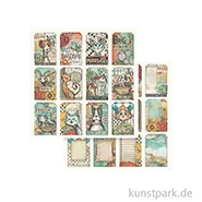 Artikelbild des Artikels “Stamperia Scrappapier - Furry Friends Tags, 30,5 x 30,5 cm “