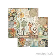 Artikelbild des Artikels “Stamperia Scrappapier - Furry Friends You Are Unique Cat, 30,5 cm “