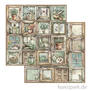 Artikelbild des Artikels “Stamperia Scrappapier - Herbarium Silvae Frames, 30,5 x 30,5 cm “