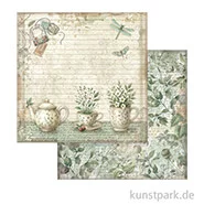 Artikelbild des Artikels “Stamperia Scrappapier - Herbarium Silvae Teacup, 30,5 x 30,5 cm “