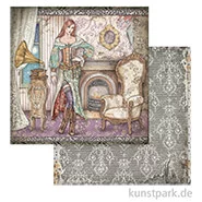 Artikelbild des Artikels “Stamperia Scrappapier - Lady Vagabond Lifestyle Gramophone 30,5x30,5cm “