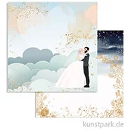 Artikelbild des Artikels “Stamperia Scrappapier - Love Story Clouds, 30,5 x 30,5 cm “