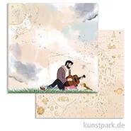 Artikelbild des Artikels “Stamperia Scrappapier - Love Story Guitar, 30,5 x 30,5 cm “