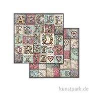 Artikelbild des Artikels “Stamperia Scrappapier - Master of Magic Alphabet, 30,5 x 30,5 cm “