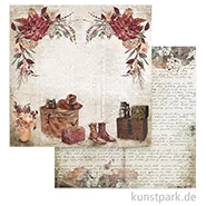 Artikelbild des Artikels “Stamperia Scrappapier - Our Way Travel Accessories 30,5 x 30,5 cm “