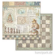 Artikelbild des Artikels “Stamperia Scrappapier - Queen Alice, 30,5x30,5 cm “