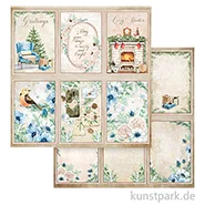 Artikelbild des Artikels “Stamperia Scrappapier - Romantic Cozy Winter Cards 30,5 x 30,5 cm “