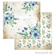 Artikelbild des Artikels “Stamperia Scrappapier - Romantic Cozy Winter Flowers 30,5 x 30,5 cm “