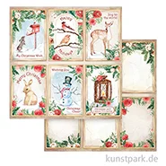 Artikelbild des Artikels “Stamperia Scrappapier - Romantic Home for the Holidays Cards 30,5 cm “