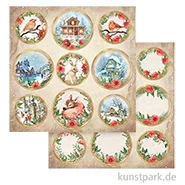 Artikelbild des Artikels “Stamperia Scrappapier - Romantic Home for the Holidays Rounds 30,5 cm “