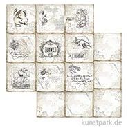 Artikelbild des Artikels “Stamperia Scrappapier - Romantic Journal Cards, 30,5x30,5 cm “