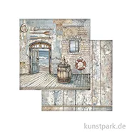 Artikelbild des Artikels “Stamperia Scrappapier - Silent Sea Barrel, 30,5 x 30,5 cm “