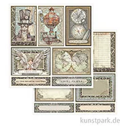 Artikelbild des Artikels “Stamperia Scrappapier - Sir Vagabond Cards, 30,5 x 30,5 cm “