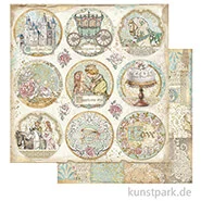Artikelbild des Artikels “Stamperia Scrappapier - Sleeping Beauty Rounds, 30,5x30,5 cm “
