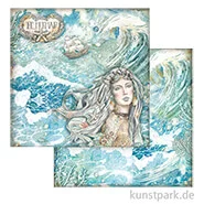 Artikelbild des Artikels “Stamperia Scrappapier - Songs of the Sea Mermaid, 30,5 x 30,5 cm “
