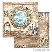 Artikelbild des Artikels “Stamperia Scrappapier - Songs of the Sea Portholes, 30,5 x 30,5 cm “