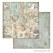 Artikelbild des Artikels “Stamperia Scrappapier - Songs of the Sea Texture, 30,5 x 30,5 cm “