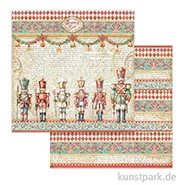 Artikelbild des Artikels “Stamperia Scrappapier - The Nutcracker Soldiers, 30,5 x 30,5 cm “
