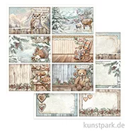Artikelbild des Artikels “Stamperia Scrappapier - The Owl's House 6 Postcards, 30,5 x 30,5 cm “