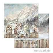 Artikelbild des Artikels “Stamperia Scrappapier - The Owl's House Owls, 30,5 x 30,5 cm “
