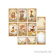 Artikelbild des Artikels “Stamperia Scrappapier - Whispering Woods 6 Cards, 30,5 x 30,5 cm “