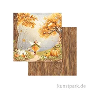 Artikelbild des Artikels “Stamperia Scrappapier - Whispering Woods Fairy Pumpkin, 30,5 x 30,5 cm “
